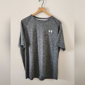 Under Armour Men’s XL Heatgear Loose Gray Activewear Casual Top